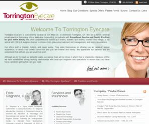 torringtoneyecare.com: Torrington Eye Doctor-CT Optometrist-Eyeglasses-Eye Exams-Contact Lenses-Glaucoma-Diabetes
Exceptional Family Eyecare