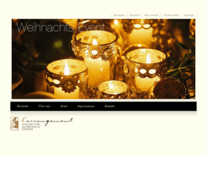 weihnachtskochkurs.com: L’arrangement – Weihnachts-Events, Frankfurt - Startseite
Event-Agentur für glanzvolle Weihnachts-Events, Firmen-Events, private Veranstaltungen und Hochzeiten in außergewöhnlichen Locations im Rhein-Main-Gebiet.