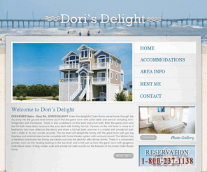 dorisdelight.com: Rental Home Salvo | Rental Home Outer Banks | Vacation Rental Outer Banks
Dori's Delight is a delighful rental house on the Outer Banks in Salvo, North Carolina. Reserve this beautiful for your family vacation.