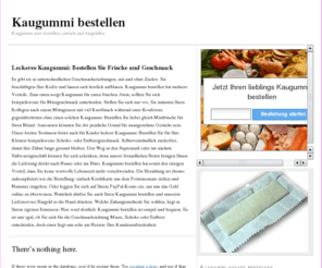 kaugummi-bestellen.com: Kaugummi bestellen
Jetzt einfach und unkompliziert Kaugummi bestellen und sich in Hamburg, Berlin, Frankfurt, München und mehr beliefern lassen.