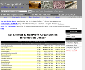 taxexemptworld.com: tax exempt,nonprofit,tax exempt organization, nonprofit companies, incorporation, charity
tax exempt,nonprofit,tax exempt organization, nonprofit companies, incorporation, charity