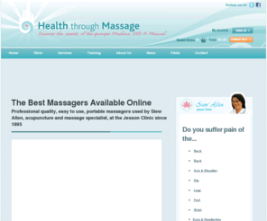 healththroughmassage.com: Health Through Massage  | UK supplier of OSIM professional portable massagers.
health through massage