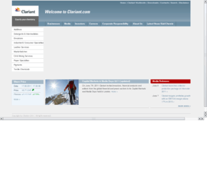 colorsearchonline.org: Clariant - Exactly Your Chemistry
Clariant is a global leader in the field of specialty chemicals. Strong business relationships, commitment to outstanding service and wide-ranging application know-how make Clariant a preferred partner for its customers.