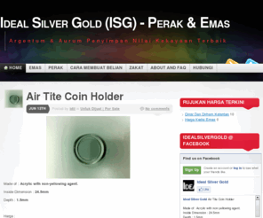 idealsilvergold.com: Ideal Silver Gold (ISG) – Perak & Emas « Argentum & Aurum Penyimpan Nilai Kekayaan Terbaik
Argentum & Aurum Penyimpan Nilai Kekayaan Terbaik