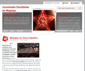 jsmiajadas.com: Juventudes Socialistas de Miajadas
