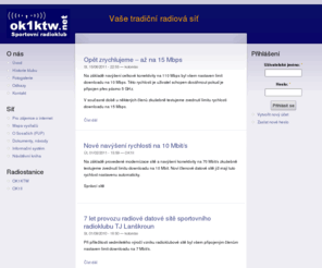 radionetlan.net: OK1KTW.net | Vaše tradiční radiová síť
