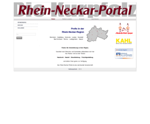 rheinneckarportal.de: Home
Rhein Neckar Portal - Informationen über die Rhein-Neckar Region