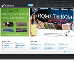 synergema.com: Web Design | Web Development | Email Campaigns - Synergema
Synergema is about inspiring engaging web and social media experiences. Basically stated, we love to design and build websites that make an impact.
