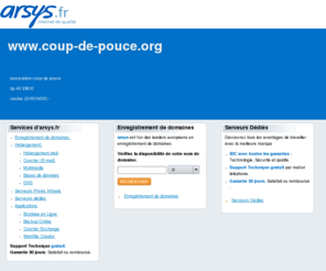 coup-de-pouce.org: coup-de-pouce.org
coup-de-pouce.org,$COMMENT