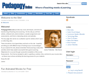 pedagogyonline.com: Pedagogy Online | Where eTeaching meets eLearning
