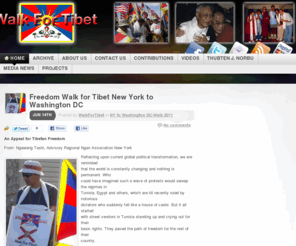 ambassadorsforworldpeace.org: Walk For Tibet – Ambassadors For World Peace – World Peace, Human Rights, Tibetan Independence «
