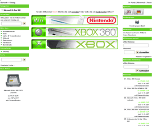 consolex24.de: ConsoleX
Spielkonsolen, X-Box, X-Box 360, Wii, Shop