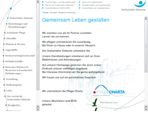 grafschafter-diakonie.de: Grafschafter Diakonie gGmbH
Dies ist die Homepage der Grafschafter Diakonie gGmbH und der Grafschafter Diakonie - ambulante Pflege gGmbH.