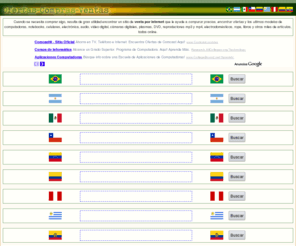 ofertas-compras-ventas.com: Comparar precios, ofertas y modelos. Venta por Internet.
Sitio de venta por internet que le ayuda a comparar precios y encontrar ofertas de los ultimos modelos de computadoras, notebooks, celulares, electronica, audio, video digital, camaras digitales, plasmas proyectores DVD, reproductores mp3 y otros.