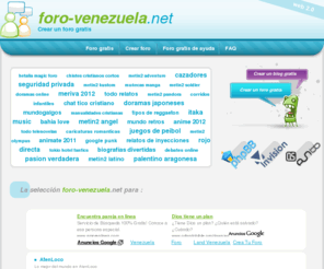 foro-venezuela.net: Crear un foro. - foro-venezuela.net - Foro gratis
Foro gratis Lo mejor del mundo en AtenLoco Comunidad de jugadores de videojuegos SNK y Guilty Gear en Venezuela y Latinoamérica Mu Online foro para compartir información