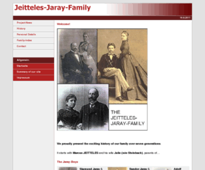 jarayfamily.net: 
Die Geschichte der Familie Jeitteles-Jaray - the Jeitteles-Jaray-Family