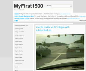 jmof.org: MyFirst1500
Hottest Car Videos