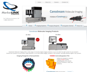 marketlinkscientific.com: MarketLINK Scientific
MarketLINK Scientific is a Canadian Distributor of Carestream Digital Molecular Imaging Products, X-Sight Imaging Agents, Nanoparticles and Kodak Autoradiography Film. 