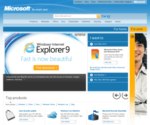 mobilepcdevelopers.net: Microsoft.com Home Page
Get product information, support, and news from Microsoft.