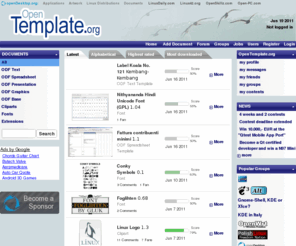 openoffice-community.com: The OpenTemplate Community -  OpenTemplate.org
The OpenTemplate Community -  OpenTemplate.org Community Portal for OpenOffice OpenTemplate OOo Community Files Templates