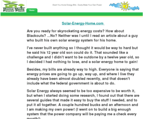 solar-energy-home.com: Home - Solar-Energy-Home.com
A WebsiteBuilder Website