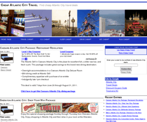 cheapatlanticcitytravel.com: Cheap Atlantic City Travel — Find cheap Atlantic City travel deals
Find cheap Atlantic City travel deals