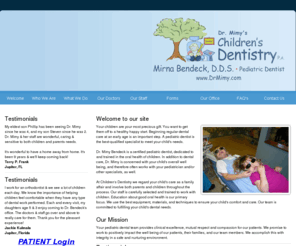 drbendeck.com: Children's Dentistry- Dr. Mimy's Children's Dentistry- Pediatric Dentistry of Palm Beach Gardens
Providing excellent dental  care to the children in the Palm Beach Gardens & Jupiter Florida community since 1986. Comprehensive oral health care, prevention & treatment.  