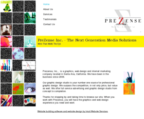 prezense.net: Home
Graphic Design Service