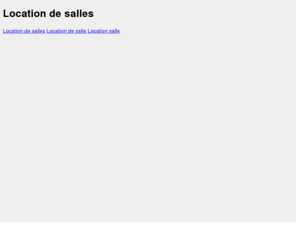 guidedesalles.com: Location de salles
Petites annonces coquines