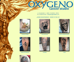 oxygenotattoo.com: OXYGENO Tattoo Studio - Tu estudio de tatuajes en Palencia
OXYGENO Tattoo Studio - Tu estudio de tatuajes en Palencia