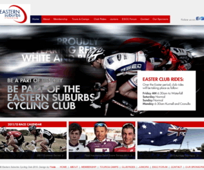 easternsuburbscyclingclub.com.au: Eastern Suburbs Cycling Club
Wearing the red, white and blue that is representative of the eastern suburbs region, Eastern Suburbs Cycling Club is a proud member of the road cycling community of Sydney