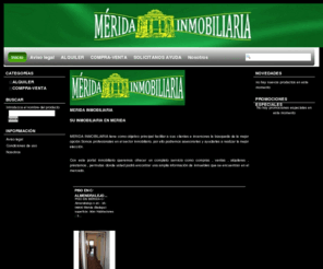 meridainmobiliaria.com: MERIDA INMOBILIARIA
Shop powered by PrestaShop