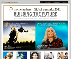 womenspheresummits.com: Womensphere Summits
Leadership. Entrepreneurship. Innovation. Sustainability.