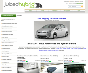 ecoperfomance.com: Prius Accessories, Toyota Prius Accessories, 2010 & 2011 Prius Accessories, Toyota Prius Parts, Hybrid Car Parts & Accessories, Ford Fusion, Honda Insight & More: JuicedHybrid.com
FREE SHIPPING on most orders for the best Prius Accessories and hybrid car parts at the most fully stocked online store! Save BIG on 2010 - 2011 Prius accessories as well as other makes and models.