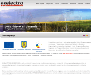 exelectro.ro: Exelectro Homepage
exelectro romania - consultanta electroenergetica