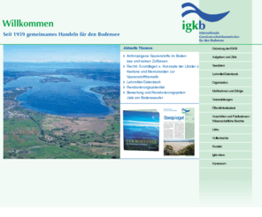 igkb.org: IGKB - Internationale Gewässerschutzkommission für den Bodensee
IGKB Internationale Gewässerschutzkommission für den Bodensee. Seit 1959 gemeinsames Handeln zum Schutze des Bodensees.