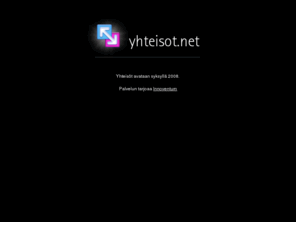 yhteisot.com: Yhteisöt.net - tilasi Internetissä
