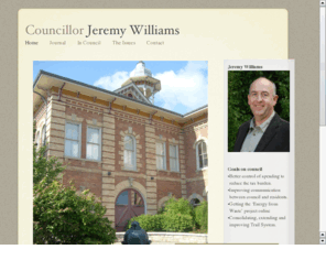 councilorwilliams.com: Councillor Jeremy Williams
This is the home of councillorwilliams.com