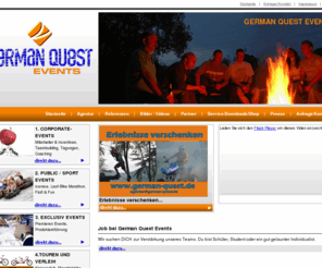 germanquest.de: Herzlich Willkommen bei German Quest Events - German Quest Eventagentur
German Quest - Die Eventagentur, Veranstaltungsagentur für die besonderen Ansprüche....