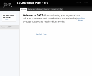 sqpt.net: SQPT » Welcome To SeQuential Partners
Carmel Indiana Web Design and Online Media Company in Carmel, Indiana