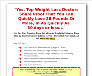 weight-losing.com: Free Weight Loss Guide
free weight loss guide