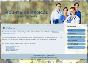 mountainspremiersleepcenter.com: Mountains Medical >  Home
Doctor Elwood Cohen - Mountains Medical - Mountains Premier Sleep Center - Mountains Pain Management