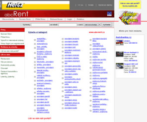 abcrent.cz: Hlavní stránka / Půjčky a pronájmy
