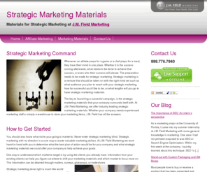 strategicmarketingmaterials.com: Strategic Marketing Materials | Marketing Domination
You don’t have to be a gazillion-air to have successful marketing strategy; we can help find a marketing strategy that is successful without a gazillion dollars.