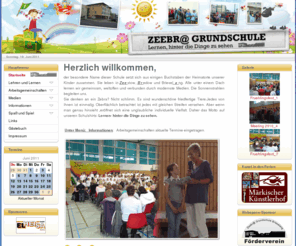 zeebra-online.de: Herzlich willkommen,
Zeebra Grundschule Brieselang
