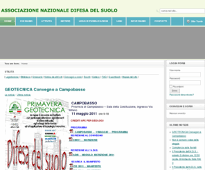 difesadelsuolo.eu: A.Di.S. - Difesa del Suolo - Home
Joomla - the dynamic portal engine and content management system