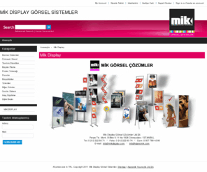 reklamurunlerirehberi.com: Mik Display Görsel Çözümler Ltd.Şti.
Mik Display Görsel Çözümler Ltd.Şti.