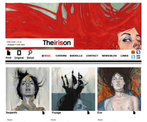 theirison.com: The Iris On
The Iris On - The Artwork of Erik Jones