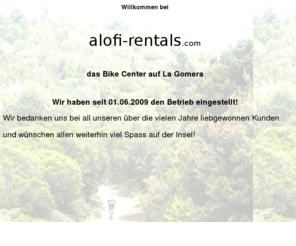 alofi-rentals.com: Alofi Rentals Motos S.L., Kämpfer
Alofi Rentals Motos S.L.: Motorrad-, Scooter-, Fahrrad-, Bike-, Lauflernrad-, und Kinderwagenverleih im Valle Gran Rey auf La Gomera.