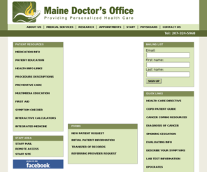 mainedoctorsoffice.com: Maine Doctor's Office
